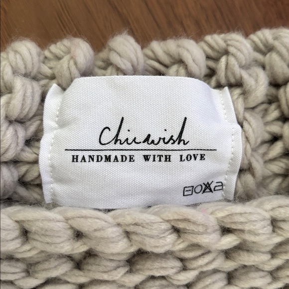 CHICWISH KEY TO MY HEART HAND KNIT CARDIGAN SWEATER - Picture 9 of 11